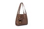 Lucky Bees Bolsa Tote Visón Oscuro